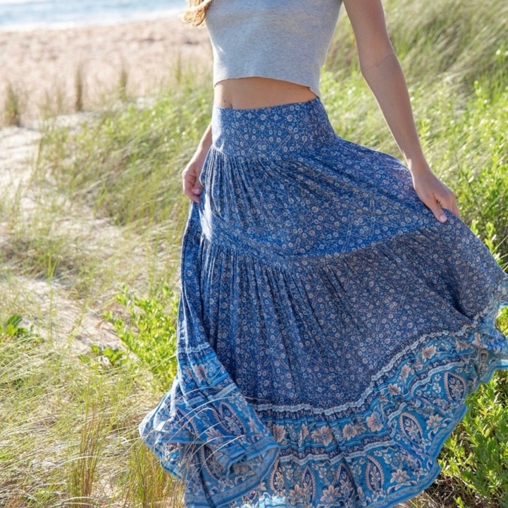 Natural Life Hanna Boho Maxi skirt Medium